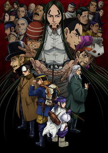 Poster showing Golden Kamuy 4th Season Anime