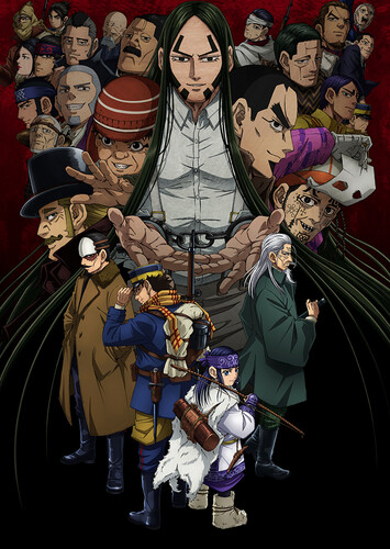 Poster showing Golden Kamuy 4th Season Anime