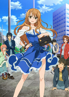 Poster showing Golden Time Anime