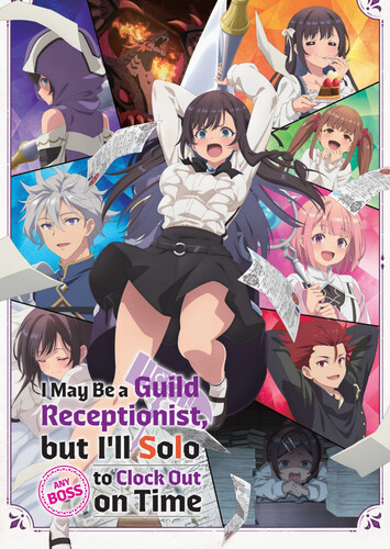 Poster showing Guild no Uketsukejou desu ga, Zangyou wa Iya nanode Boss wo Solo Toubatsu Shiyou to Omoimasu Anime