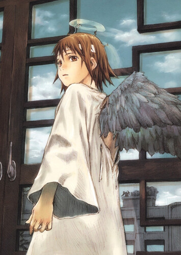 Poster showing Haibane Renmei Anime