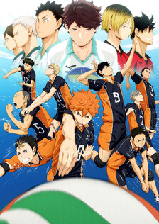 Poster showing Haikyuu!! Anime