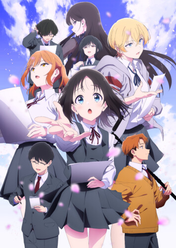 Poster showing Hana wa Saku, Shura no Gotoku Anime