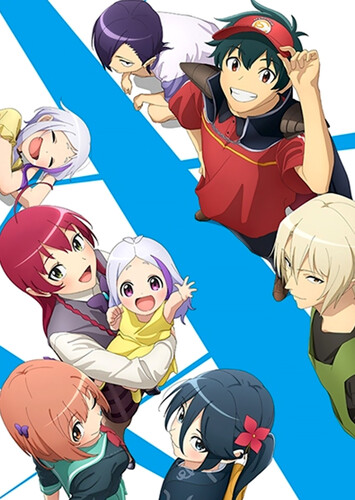 Poster showing Hataraku Maou-sama!! 2nd Season Anime