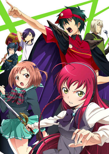 Poster showing Hataraku Maou-sama! Anime