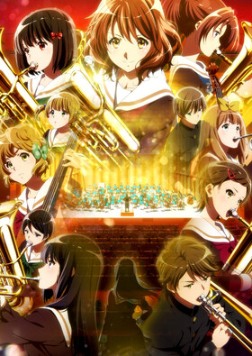 Poster showing Hibike! Euphonium Movie 3: Chikai no Finale Anime