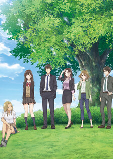 Poster showing Hige wo Soru. Soshite Joshikousei wo Hirou. Anime