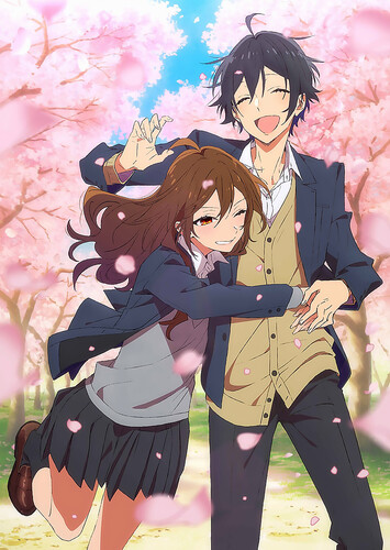Poster showing Horimiya Anime
