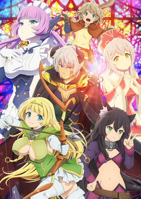 Poster showing Isekai Maou to Shoukan Shoujo no Dorei Majutsu Ω Anime