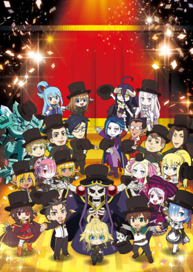 Poster showing Isekai Quartet 2 Anime
