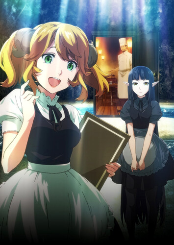 Poster showing Isekai Shokudou Anime