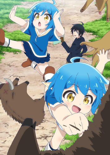Poster showing Isekai Yururi Kikou: Kosodate Shinagara Boukensha Shimasu Anime