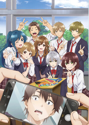 Poster showing Jaku-Chara Tomozaki-kun 2nd Stage Anime