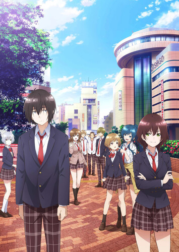 Poster showing Jaku-Chara Tomozaki-kun Anime