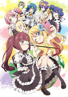 Poster showing Jashin-chan Dropkick' Anime