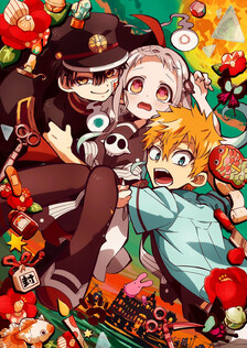 Poster showing Jibaku Shounen Hanako-kun Anime