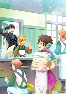 Poster showing Kami-tachi ni Hirowareta Otoko 2nd Season Anime