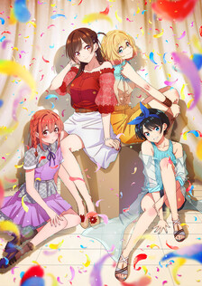 Poster showing Kanojo, Okarishimasu 2nd Season Anime