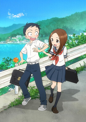 Poster showing Karakai Jouzu no Takagi-san Anime