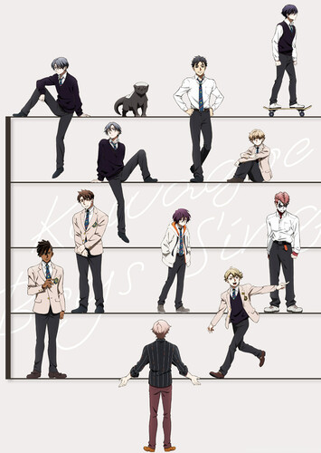 Poster showing Kawagoe Boys Sing Anime