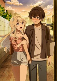 Poster showing Keikenzumi na Kimi to, Keiken Zero na Ore ga, Otsukiai suru Hanashi. Anime