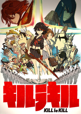 Poster showing Kill la Kill Anime