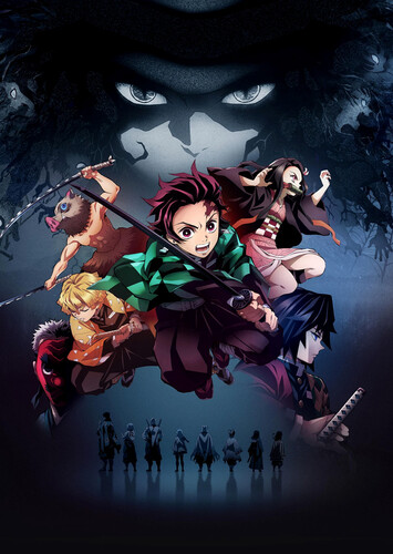 Poster showing Kimetsu no Yaiba Anime