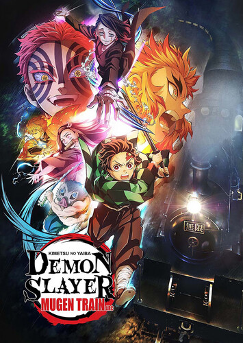 Poster showing Kimetsu no Yaiba: Mugen Ressha-hen Anime