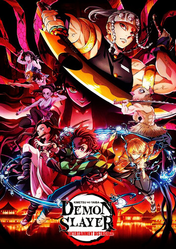 Poster showing Kimetsu no Yaiba: Yuukaku-hen Anime
