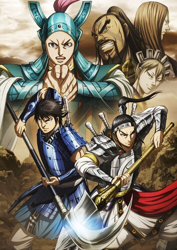 Poster showing Kingdom 4th Season Anime