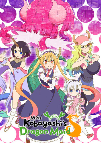 Poster showing Kobayashi-san Chi no Maid Dragon S Anime