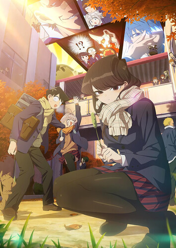 Poster showing Komi-san wa, Comyushou desu. 2nd Season Anime