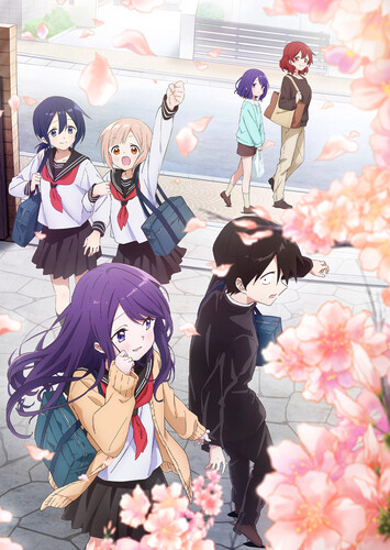 Poster showing Kubo-san wa Mob wo Yurusanai Anime
