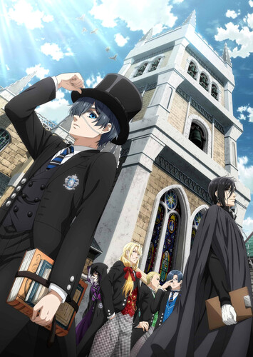 Poster showing Kuroshitsuji: Kishuku Gakkou-hen Anime