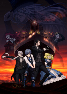 Poster showing Kuroshitsuji Movie: Book of the Atlantic Anime
