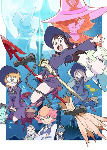 Poster showing Little Witch Academia (TV) Anime