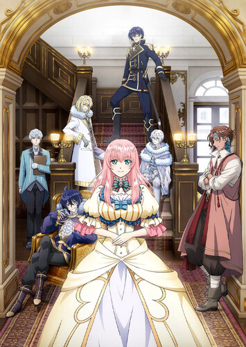 Poster showing Loop 7-kaime no Akuyaku Reijou wa, Moto Tekikoku de Jiyuu Kimama na Hanayome Seikatsu wo Mankitsu suru Anime