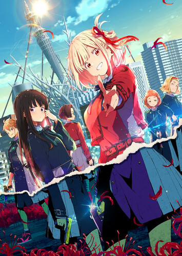 Poster showing Lycoris Recoil Anime