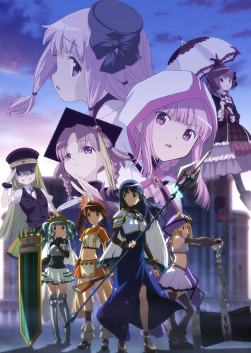 Poster showing Magia Record: Mahou Shoujo Madoka☆Magica Gaiden 2nd Season - Kakusei Zenya Anime