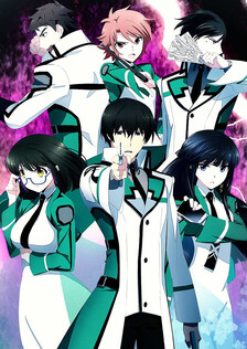 Poster showing Mahouka Koukou no Rettousei Anime