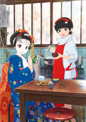 Poster showing Maiko-san Chi no Makanai-san Anime