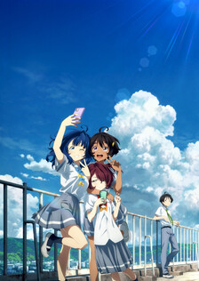 Poster showing Make Heroine ga Oosugiru! Anime