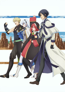 Poster showing Mikata ga Yowasugite Hojo Mahou ni Tesshiteita Kyuutei Mahoushi, Tsuihou sarete Saikyou wo Mezasu Anime