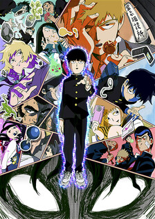 Poster showing Mob Psycho 100 Anime