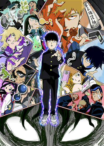 Poster showing Mob Psycho 100 Anime