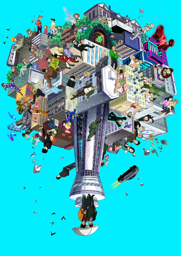 Poster showing Mob Psycho 100 II Anime