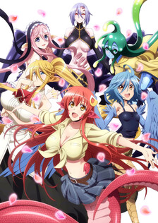 Poster showing Monster Musume no Iru Nichijou Anime