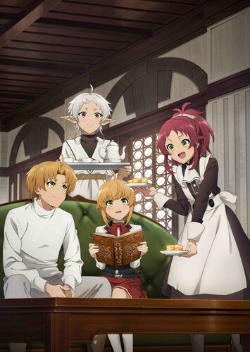 Poster showing Mushoku Tensei II: Isekai Ittara Honki Dasu Part 2 Anime