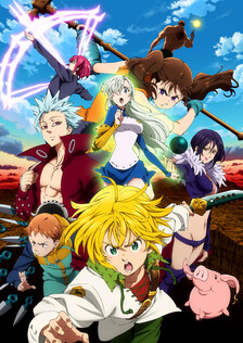 Poster showing Nanatsu no Taizai: Imashime no Fukkatsu Anime