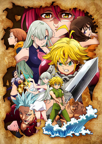 Poster showing Nanatsu no Taizai: Kamigami no Gekirin Anime